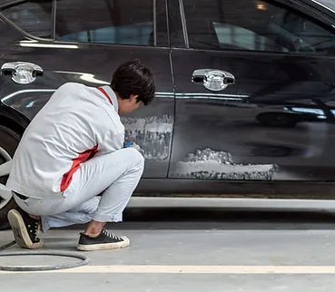 Polishing a Car